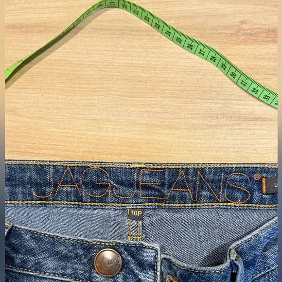 Jag Jeans Low Rise Boot Leg Dark Blue Denim- 10P - Picture 3 of 14